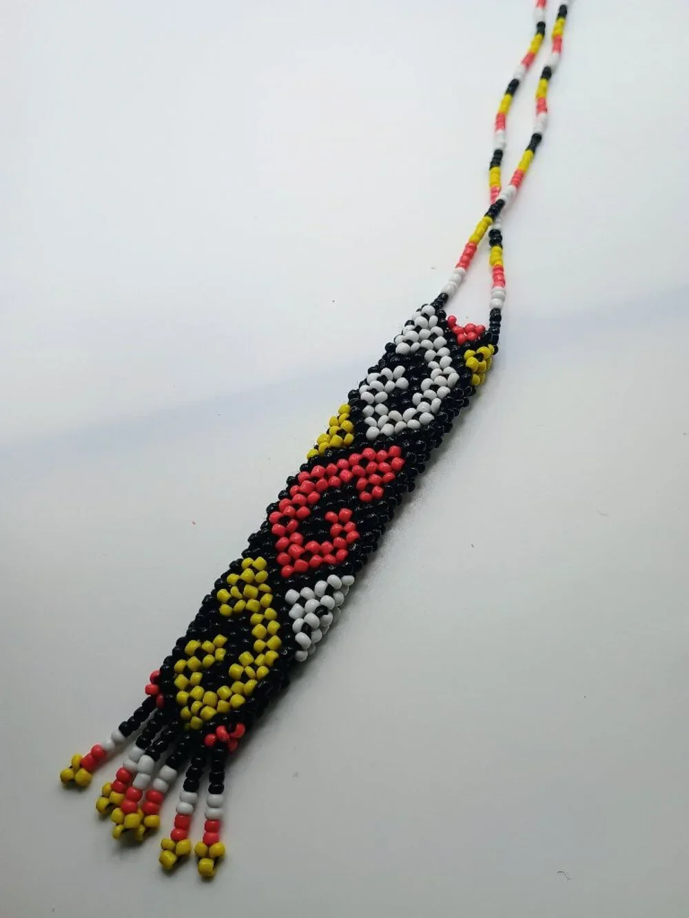 Handmade Necklace with Multicolored Beads - Filipino Craftsmanship